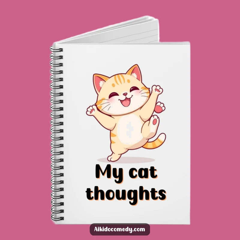 Funny Cat Karate Notebook - Jot Down Fierce Ideas!