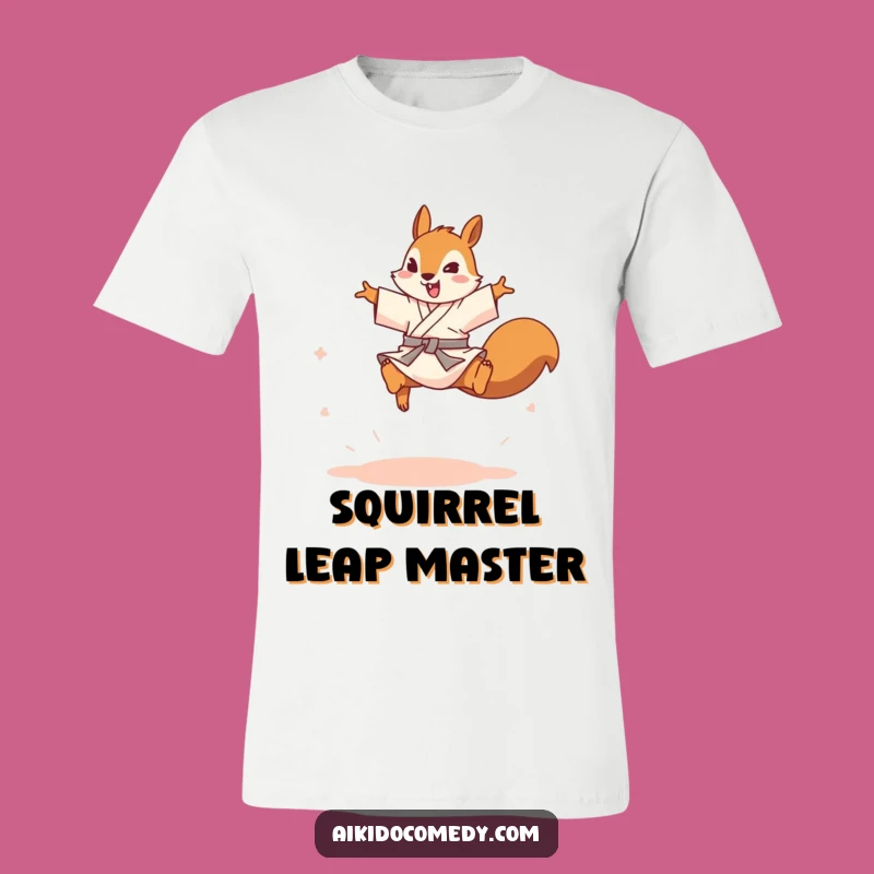 Funny Squirrel Gi T-Shirt - Jump into Fun!